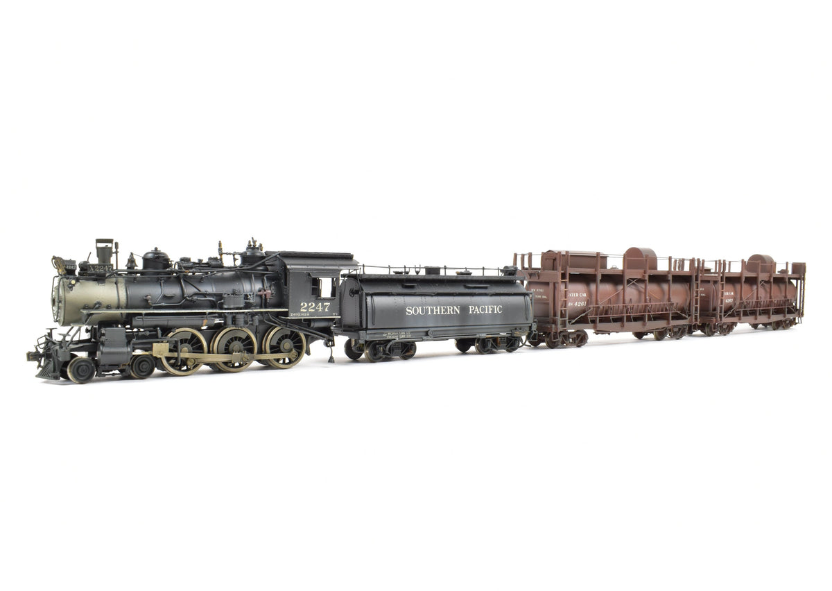HO Brass Westside Model Co. SP - Southern Pacific Fire Train Set T-1 4 ...
