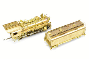 HO Brass CON Westside Model Co. SP - Southern Pacific Fire Train Set T-1 4-6-0 and Two Tank Cars - Missing 2 Ladders
