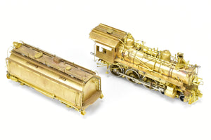 HO Brass CON Westside Model Co. SP - Southern Pacific Fire Train Set T-1 4-6-0 and Two Tank Cars - Missing 2 Ladders