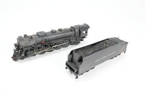 HO Brass LMB Models NYC - New York Central 4-8-2 L-4b Mohawk Scullin Drivers Custom Painted w/ Can Motor Upgrade