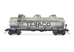 HO Brass Gem Models Various Roads 42' 3-Dome Tank Car CP Lettered Texaco Weathered