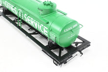 Load image into Gallery viewer, O Brass W. A. Drake Various Roads 6,000 Gallon Type 103 Riveted Double Dome Tank Car Factory Painted COSX - Cities Service No. 2880 MISSING TRUCKS

