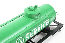 Load image into Gallery viewer, O Brass W. A. Drake Various Roads 6,000 Gallon Type 103 Riveted Double Dome Tank Car Factory Painted COSX - Cities Service No. 2880 MISSING TRUCKS
