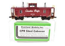 Load image into Gallery viewer, HO Brass OMI - Overland Models, Inc. CPR - Canadian Pacific Steel Caboose Centered Straight Cupola FP #437456
