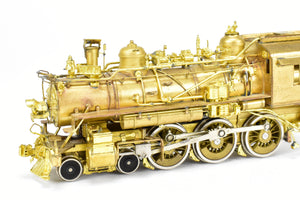 HO Brass CON Westside Model Co. SP - Southern Pacific Fire Train Set T-1 4-6-0 and Two Tank Cars - Missing 2 Ladders