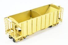 Load image into Gallery viewer, O Brass Pecos River Brass Various Roads ACF 34’ Open Top Hopper Closed Sides Ballast Car
