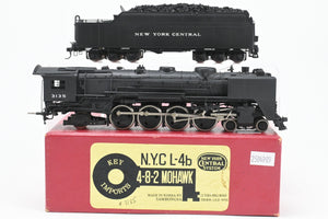 HO Brass Key Imports NYC - New York Central L-4b 4-8-2 Mohawk Custom Painted No. 3135.