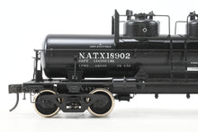 Load image into Gallery viewer, O Brass OMI - Overland Models, Inc. Various Roads NATX 4,000 Gallon “Nice and Tiny” Tank Car Custom Painted No. 18902
