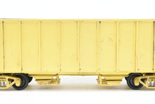 Load image into Gallery viewer, O Brass Pecos River Brass Various Roads ACF 34’ Open Top Hopper Closed Sides Ballast Car
