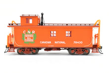 Load image into Gallery viewer, HO TrueLine Trains CNR - Canadian National Railway Wood Offset Cupola Caboose Factory Finished No. 78430
