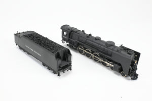 HO Brass Key Imports NYC - New York Central L-4b 4-8-2 Mohawk Custom Painted No. 3135