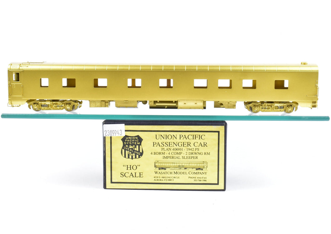 HO Brass Wasatch Model Co.UP - Union Pacific Plan 4069H - 1942 PS 4 BDRM - 4COMP - 2 DR 