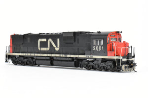 HO CON Bowser "Executive Line" CNR - Canadian National Railway Alco C630M With ESU DCC & Sound FP No. 2001 and Weathered