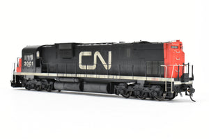 HO CON Bowser "Executive Line" CNR - Canadian National Railway Alco C630M With ESU DCC & Sound FP No. 2001 and Weathered