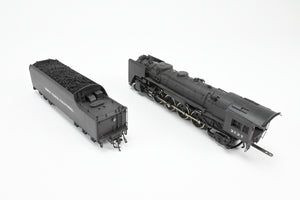 HO Brass Key Imports NYC - New York Central L-4a 4-8-2 Mohawk Custom Painted No. 3121