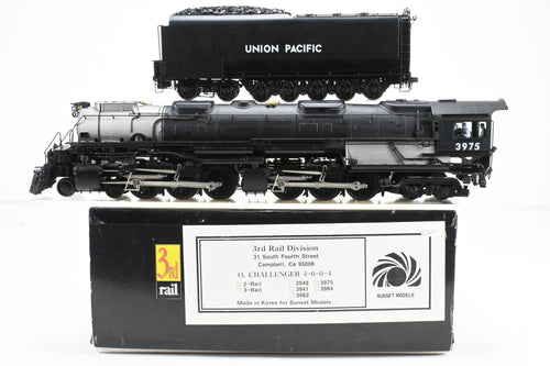 O Brass Sunset Models Third Rail UP - Union Pacific 4-6-6-4 Challenger FP No. 3975