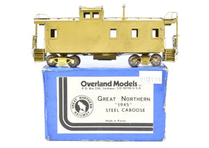 HO Brass OMI - Overland Models, Inc. CON GN - Great Northern "1945" Steel Caboose