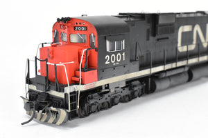 HO CON Bowser "Executive Line" CNR - Canadian National Railway Alco C630M With ESU DCC & Sound FP No. 2001 and Weathered