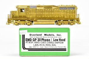 HO Brass OMI - Overland Models, Inc. Various Roads EMD GP30 PH I Low Hood