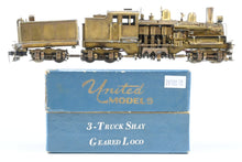 Load image into Gallery viewer, HO Brass PFM - United Various Roads 3-Truck Shay Class C Geared Locomotive
