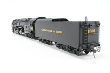 Load image into Gallery viewer, O Brass Sunset Models Third Rail C&amp;O - Chesapeake &amp; Ohio Allegheny Class H8 2-6-6-6 2-Rail F/P #1601
