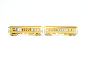 HO Brass MTS Imports Manhattan Elevated Railway and C&SSRT - Chicago & South Side Rapid Transit Elevated 2 Car Set