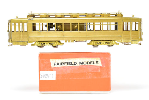 HO Brass Fairfield Models 343 CSL - Chicago Surface Lines Pullman Car