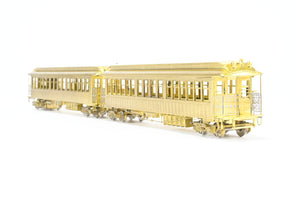 HO Brass MTS Imports Manhattan Elevated Railway and C&SSRT - Chicago & South Side Rapid Transit Elevated 2 Car Set