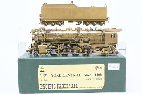 HO Brass PFM - SKI NYC - New York Central H-10b 2-8-2 Mikado