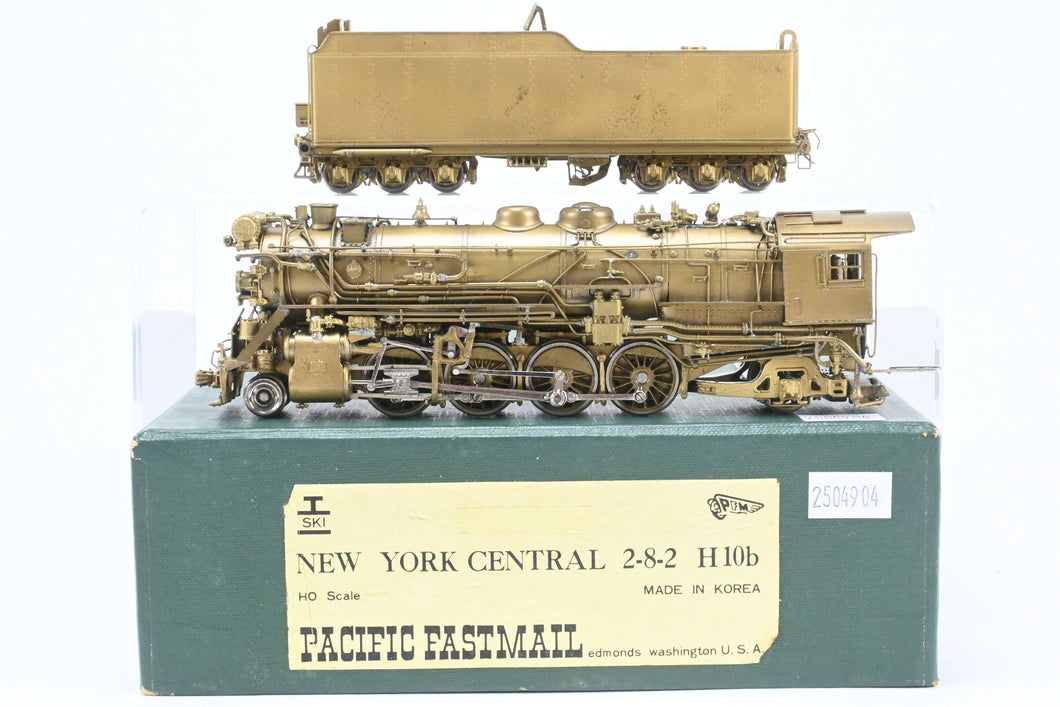 HO Brass PFM - SKI NYC - New York Central H-10b 2-8-2 Mikado