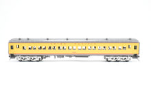Load image into Gallery viewer, O Brass Sunset Models Third Rail UP - Union Pacific 72’ Harriman Coach FP Yellow/Gray No. 1055
