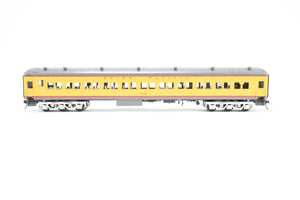 O Brass Sunset Models Third Rail UP - Union Pacific 72’ Harriman Coach FP Yellow/Gray No. 1055