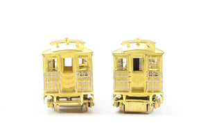 HO Brass MTS Imports Manhattan Elevated Railway and C&SSRT - Chicago & South Side Rapid Transit Elevated 2 Car Set