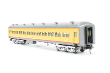 Load image into Gallery viewer, O Brass Sunset Models Third Rail UP - Union Pacific 72’ Harriman Coach FP Yellow/Gray No. 1055
