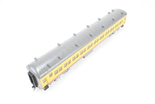 Load image into Gallery viewer, O Brass Sunset Models Third Rail UP - Union Pacific 72’ Harriman Coach FP Yellow/Gray No. 1055
