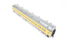 Load image into Gallery viewer, O Brass Sunset Models Third Rail UP - Union Pacific 72’ Harriman Coach FP Yellow/Gray No. 1055
