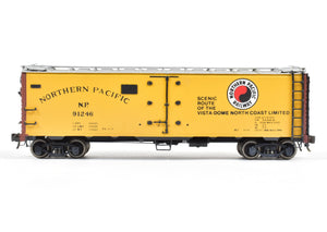 HO Brass CIL - Challenger Imports NP - Northern Pacific Steel Ice Refrigerator F/P Light Weathering