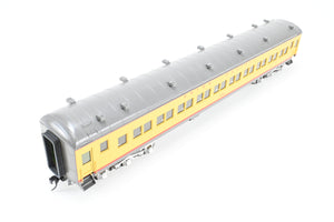 O Brass Sunset Models Third Rail UP - Union Pacific 72’ Harriman Coach FP Yellow/Gray No. 1055