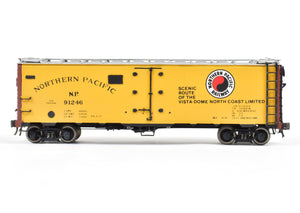 HO Brass CIL - Challenger Imports NP - Northern Pacific Steel Ice Refrigerator F/P Light Weathering