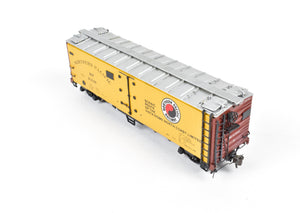 HO Brass CIL - Challenger Imports NP - Northern Pacific Steel Ice Refrigerator F/P Light Weathering