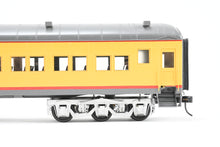 Load image into Gallery viewer, O Brass Sunset Models Third Rail UP - Union Pacific 72’ Harriman Coach FP Yellow/Gray No. 1055
