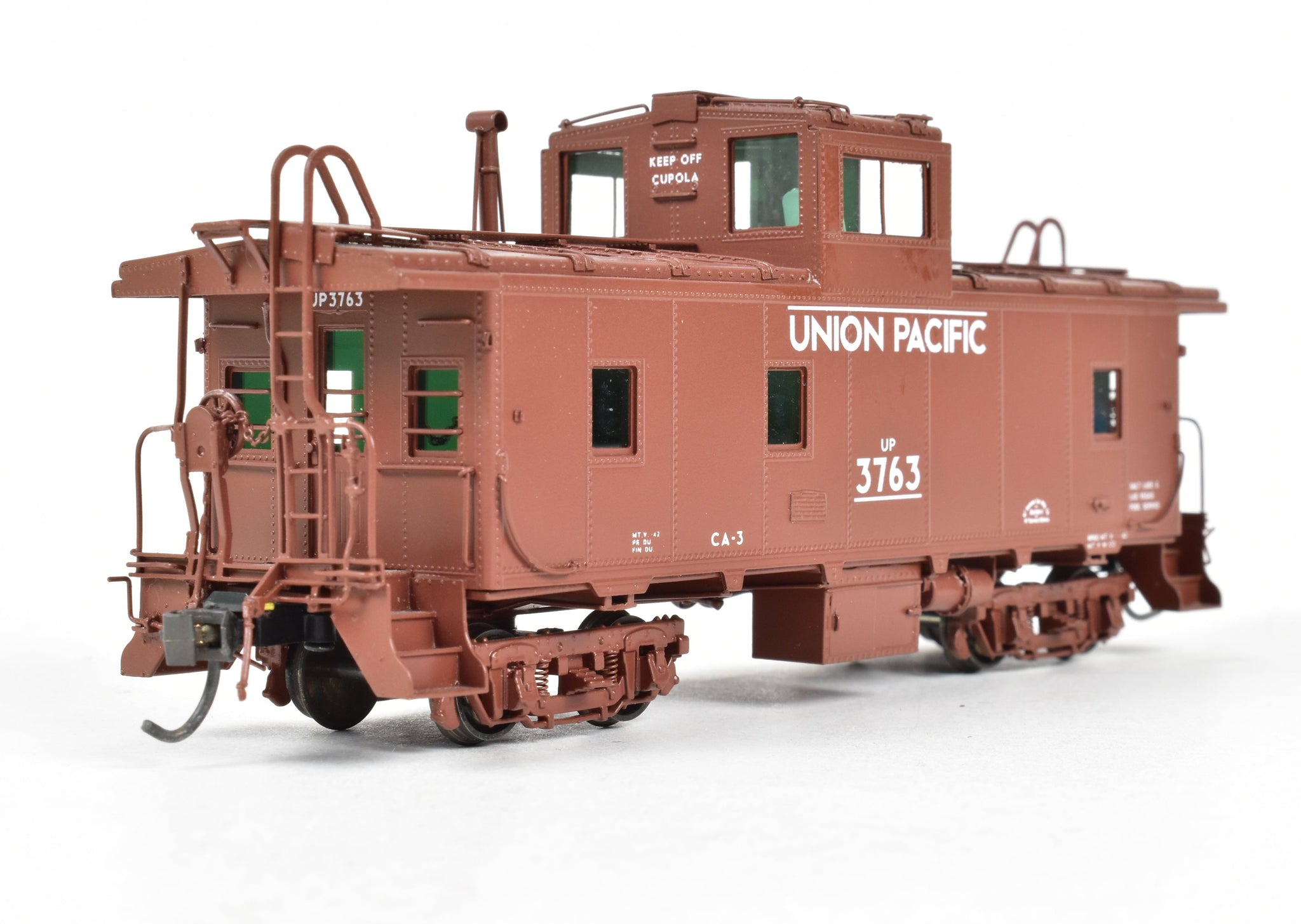 HO Brass OMI - Overland Models, Inc. UP - Union Pacific CA-3 Caboose 2 –  ReSourced Rails