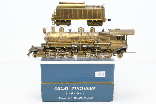 HO Brass PFM - United GN - Great Northern L-2 Class 2-6-6-2 Crown Model
