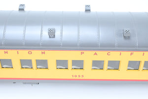 O Brass Sunset Models Third Rail UP - Union Pacific 72’ Harriman Coach FP Yellow/Gray No. 1055