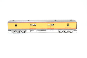 O Brass Sunset Models Third Rail UP - Union Pacific 70’ Harriman Baggage FP Yellow/Gray No. 3026