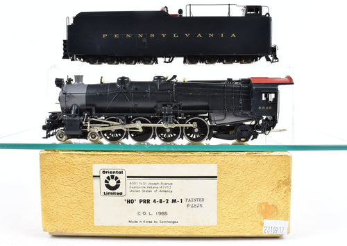 HO Brass Oriental Limited PRR - Pennsylvania Railroad 4-8-2 M-1 Factory Painted #6825