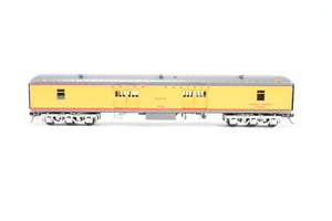 O Brass Sunset Models Third Rail UP - Union Pacific 70’ Harriman Baggage FP Yellow/Gray No. 3026