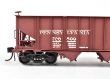 Load image into Gallery viewer, HO Brass Railworks PRR - Pennsylvania Railroad 2-Bay Open Hopper Custom Painte
