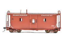 Load image into Gallery viewer, HO Brass CON OMI - Overland Models, Inc. NP - Northern Pacific Wood Bay Window Caboose FP No. 1532
