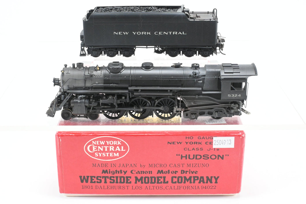 HO Brass Westside Model Co. NYC - New York Central J-1e 4-6-4 Hudson Pro-Painted and Lightly Weathered #5324